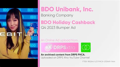 bdo cashback promo 2023